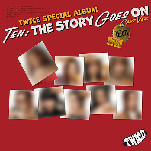 [PRE-ORDER] TWICE - TEN: ‘The Story Goes On’ (Cast Ver.)