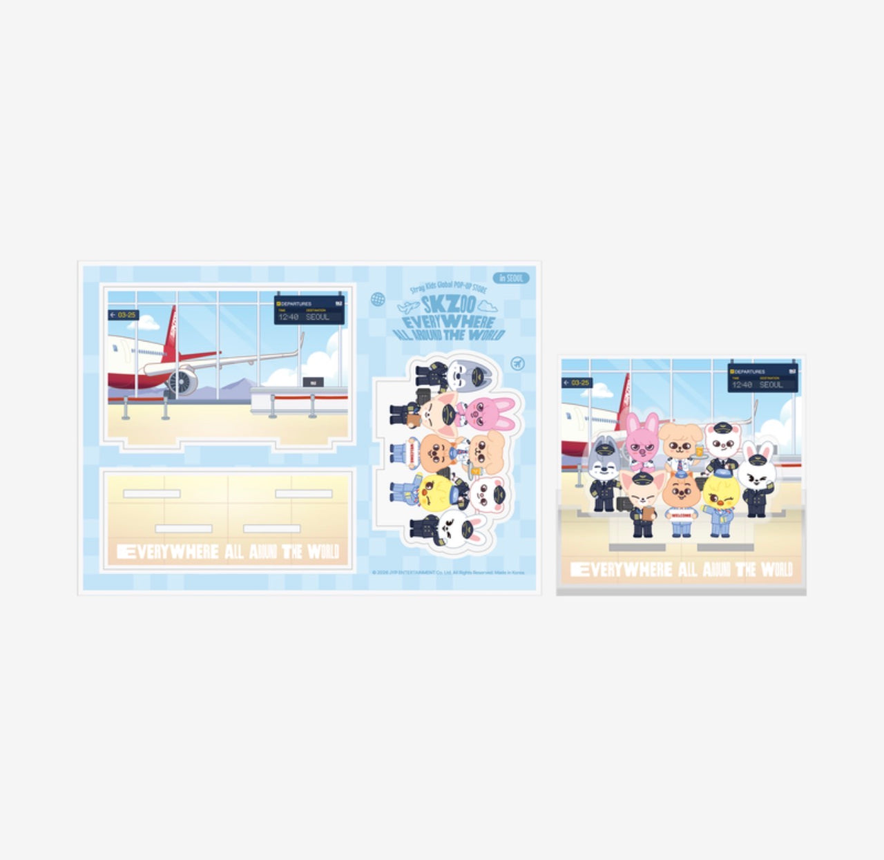 [PRE-ORDER] SKZOO Everywhere All Around The World - SKZOO Acrylic Stand Seoul Ver