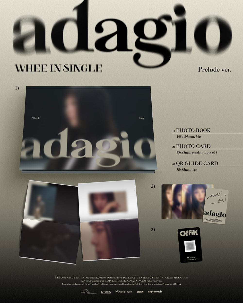WHEE IN (MAMAMOO) - Single album ‘Adagio’ (Prelude version)