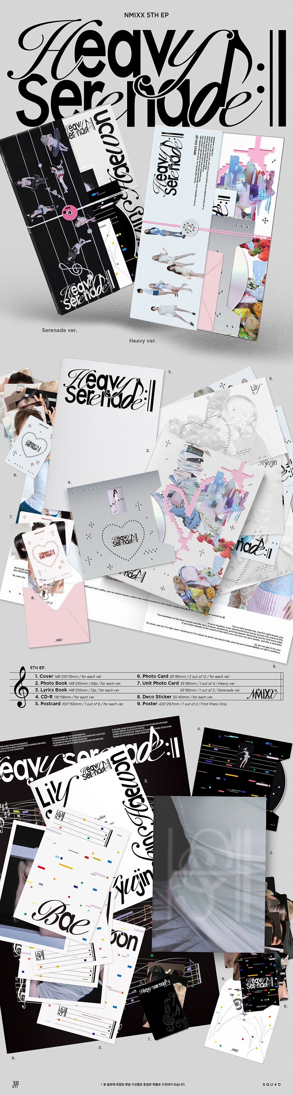 NMIXX - The 5th EP Album ‘HEAVY SERENADE’ (Standard version)