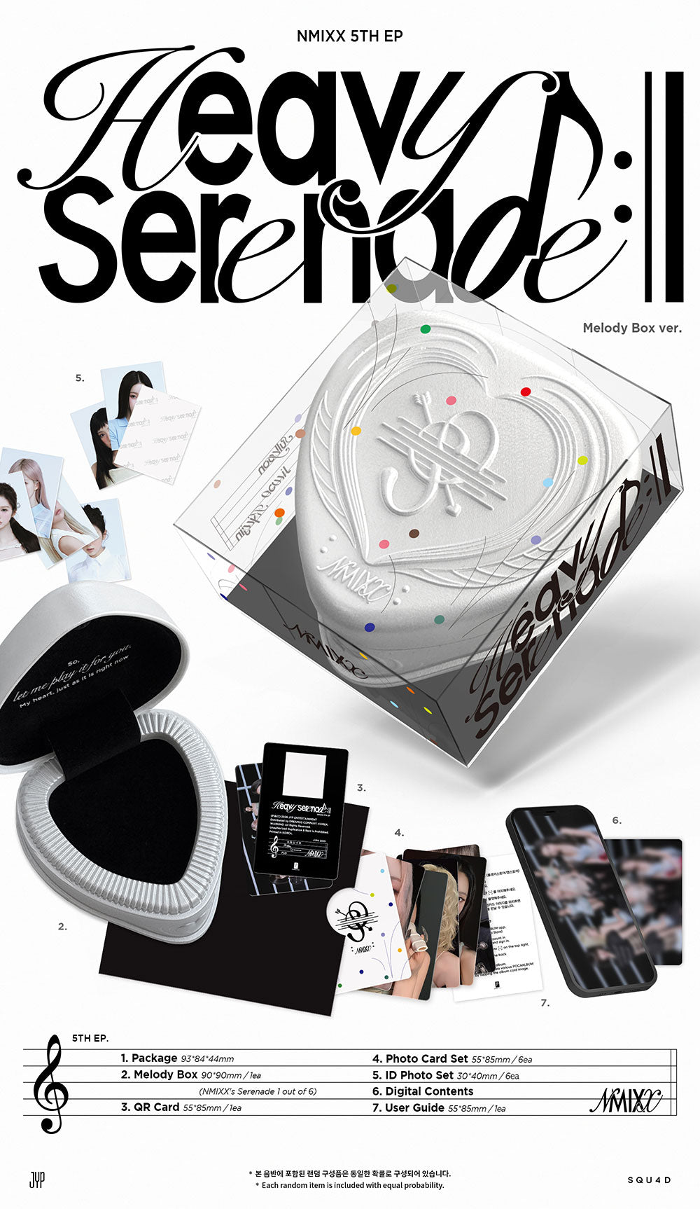 NMIXX - The 5th EP Album ‘HEAVY SERENADE’ (Melody Box Ver)