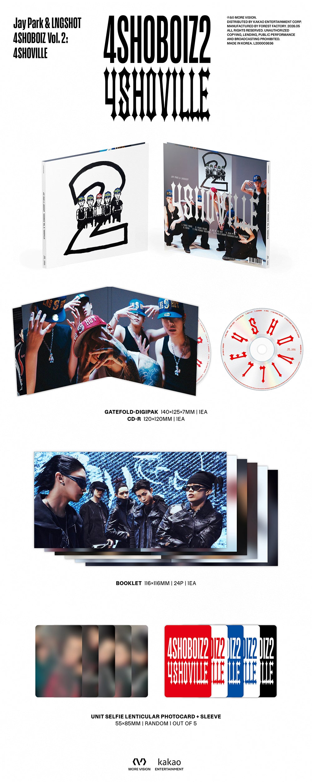 JAY PARK & LNGSHOT - Mixtape ‘4SHOBOIZ Vol. 2: 4SHOVILLE’