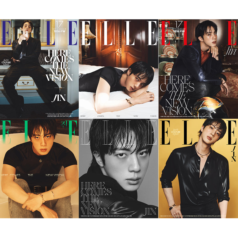 [PRE-ORDER] JIN (BTS) - ELLE KOREA August 2026 Issue