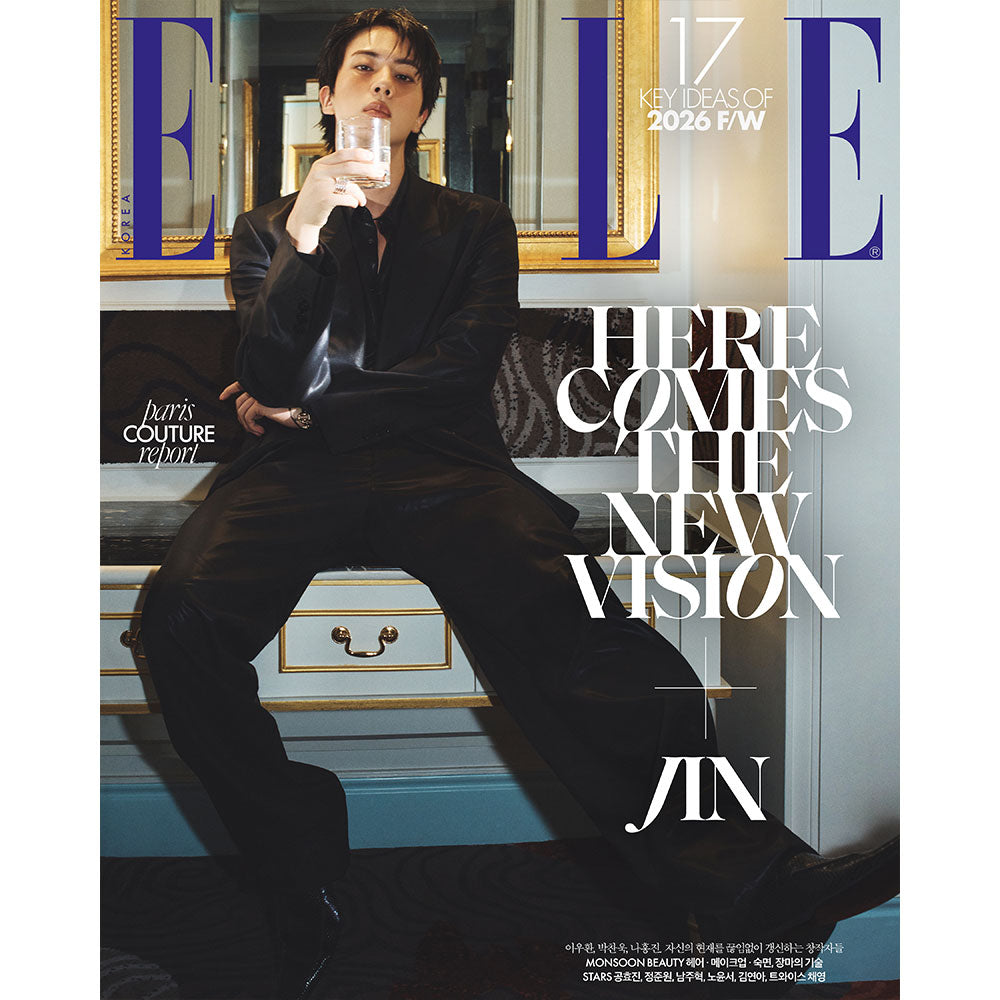 [PRE-ORDER] JIN (BTS) - ELLE KOREA August 2026 Issue