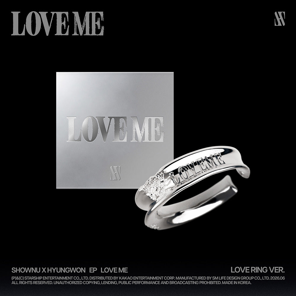 SHOWNU x HYUNGWON - EP Album ‘LOVE ME’ (LOVE RING VER)