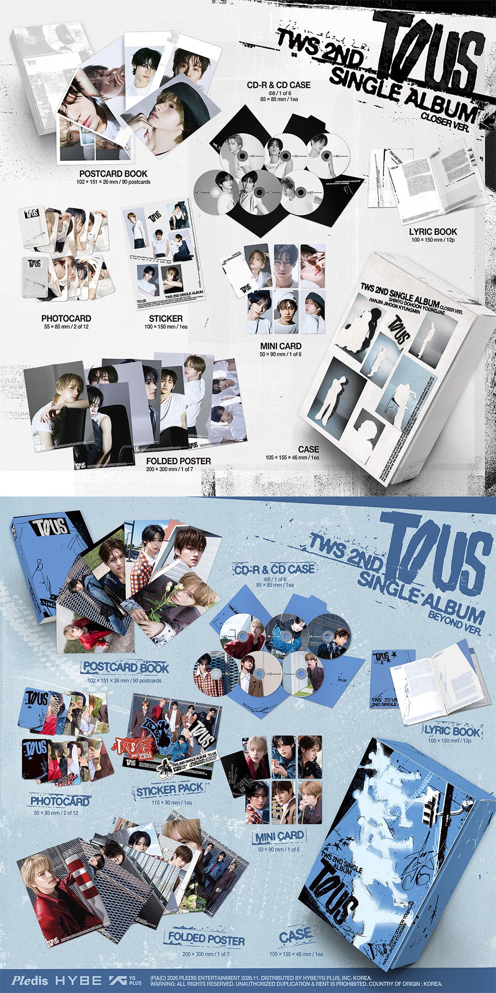 [PRE-ORDER] TWS - 2nd Single Album ‘TO US’ (Standard)