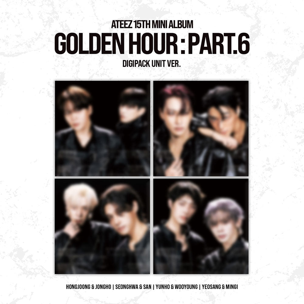 [STORE BENEFIT PRE-ORDER] ATEEZ- 15th Mini Album ‘Golden Hour: Part 6’ (Unit Digipack Ver.)