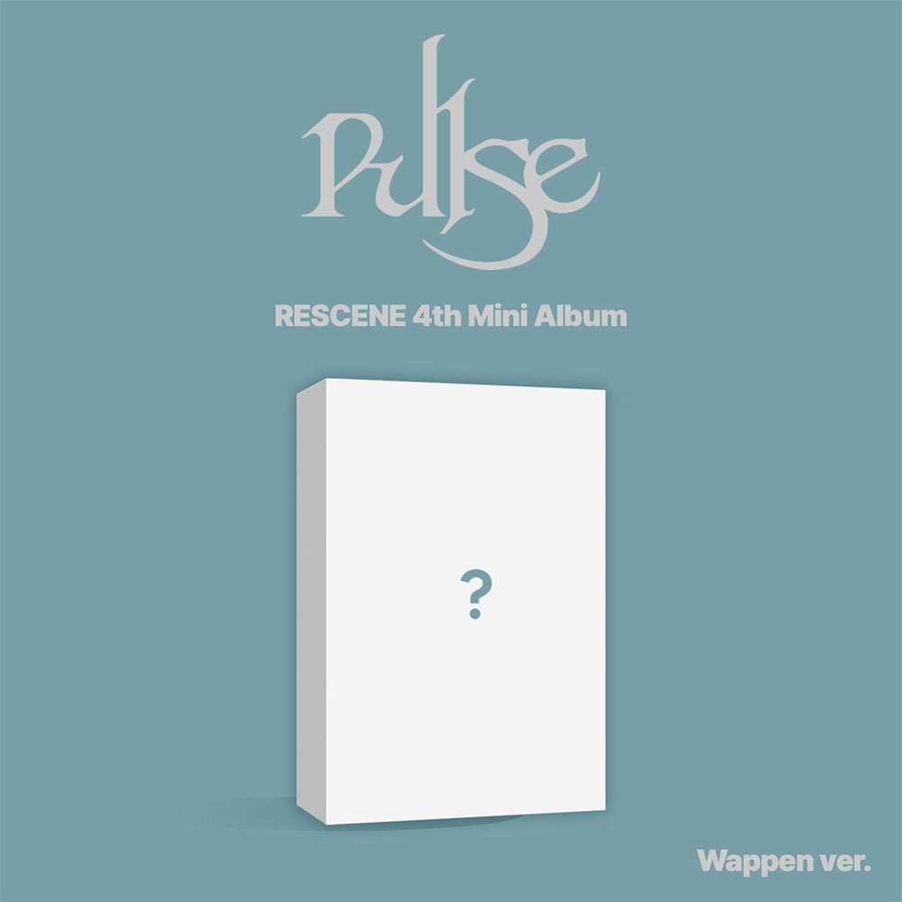 [PRE-ORDER] RESCENE- 4th Mini Album ‘Pulse’ (Wappen Ver.)
