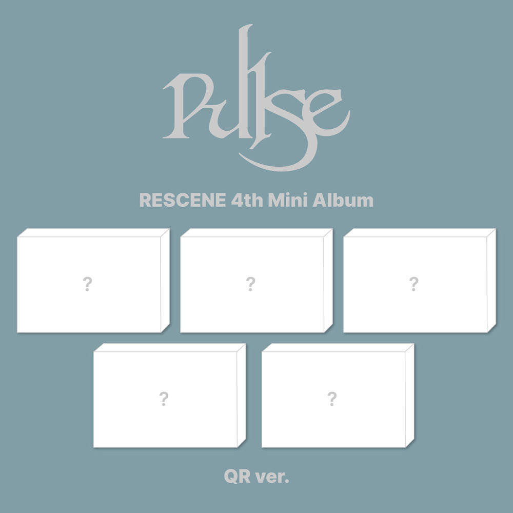 [PRE-ORDER] RESCENE- 4th Mini Album ‘Pulse’ (QR Ver.)