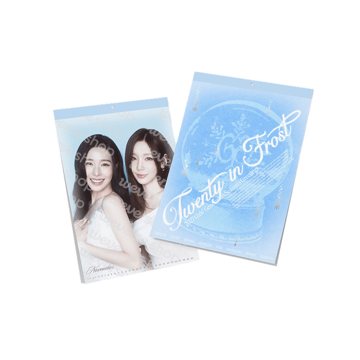 [PRE-ORDER] GIRLS GENERATION (SNSD) - 2027 Wall Calendar