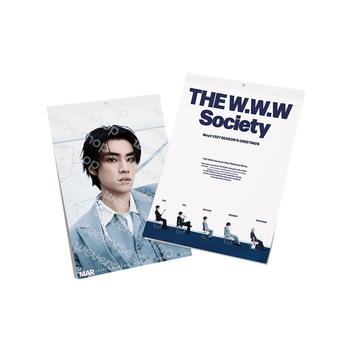 [PRE-ORDER] WAYV 2027 Wall Calendar