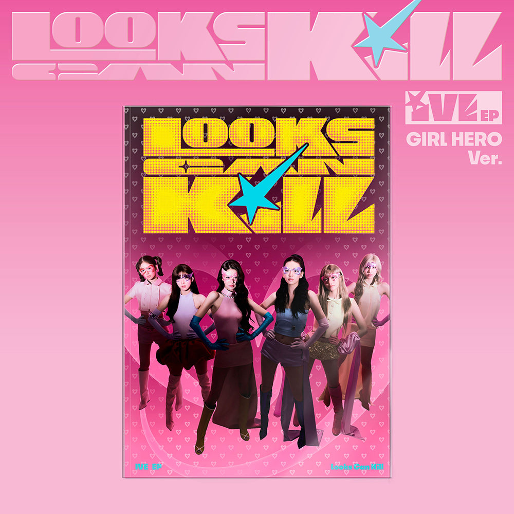 [PRE-ORDER] IVE - EP 'Looks Can Kill'  (GIRL HERO ver.)