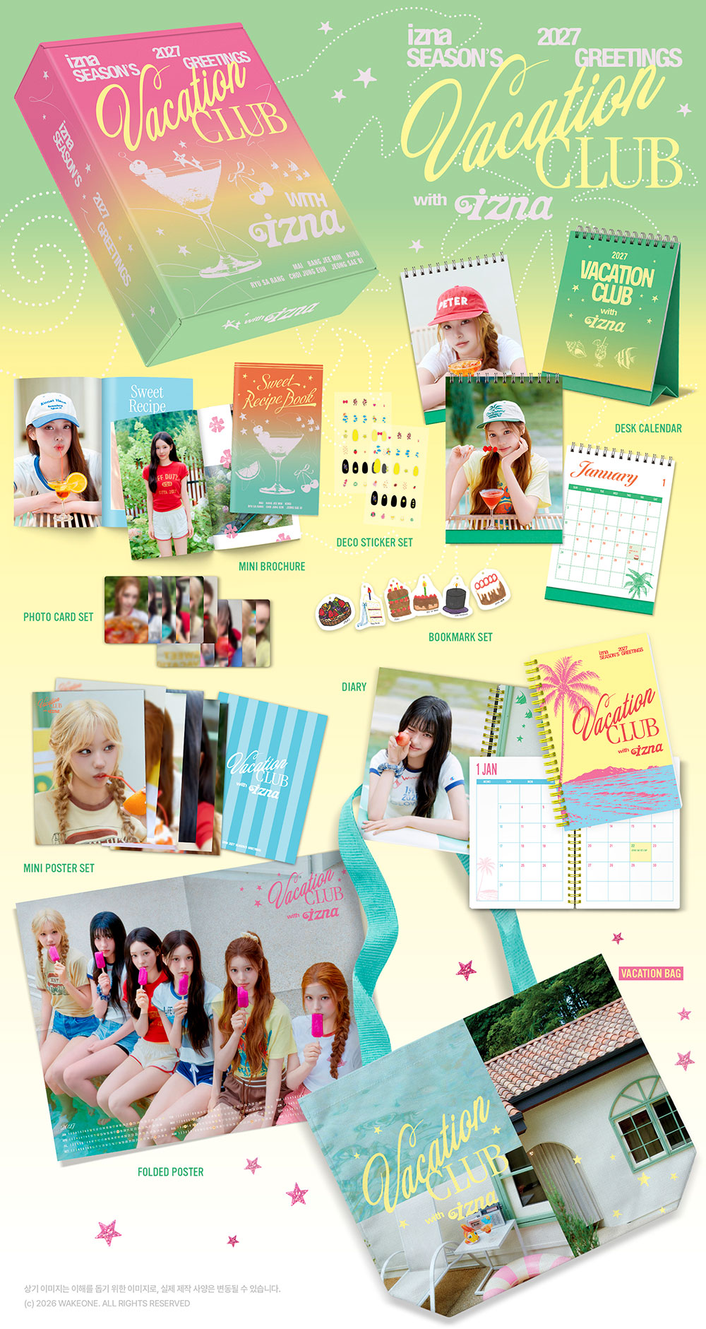 [PRE-ORDER] IZNA - 2027 Season's Greetings