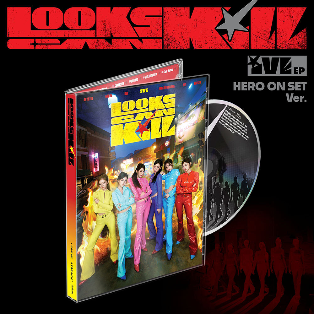 [PRE-ORDER] IVE - EP 'Looks Can Kill'  (HERO ON SET ver.)