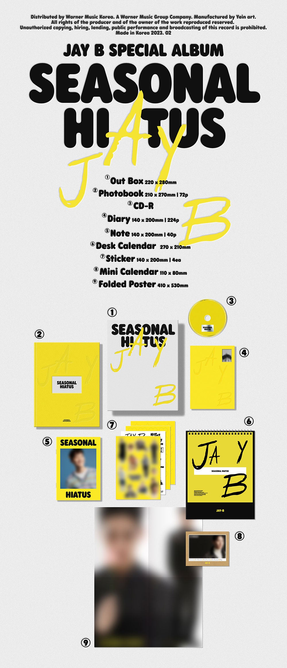 JAY B (Got7) - Special Album [Seasonal Hiatus]