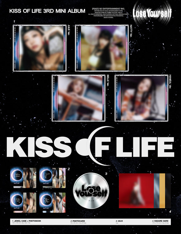 KISS OF LIFE - 3rd Mini Album Lose Yourself (Jewel)