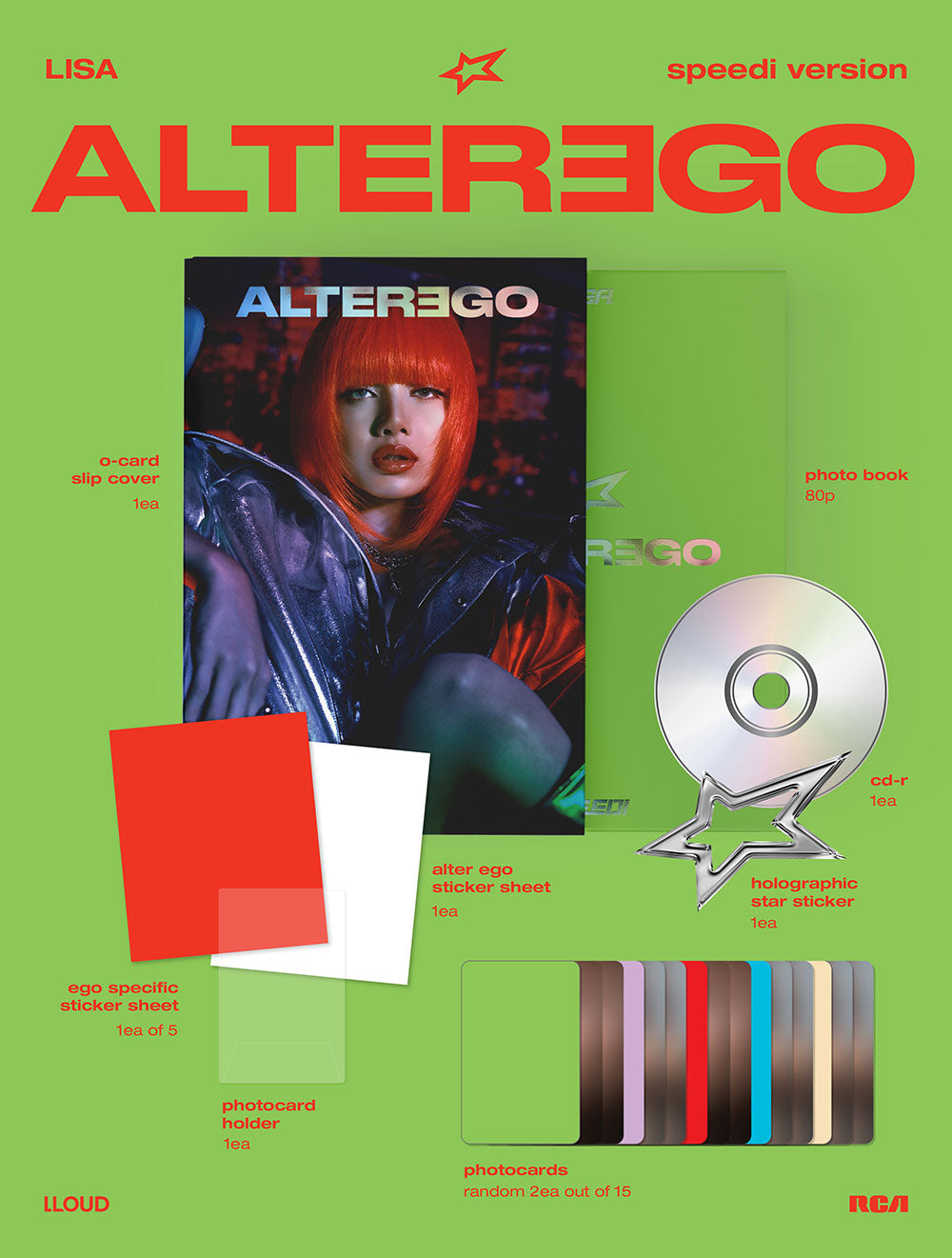 LISA - Alter Ego (Photobook Speedi)