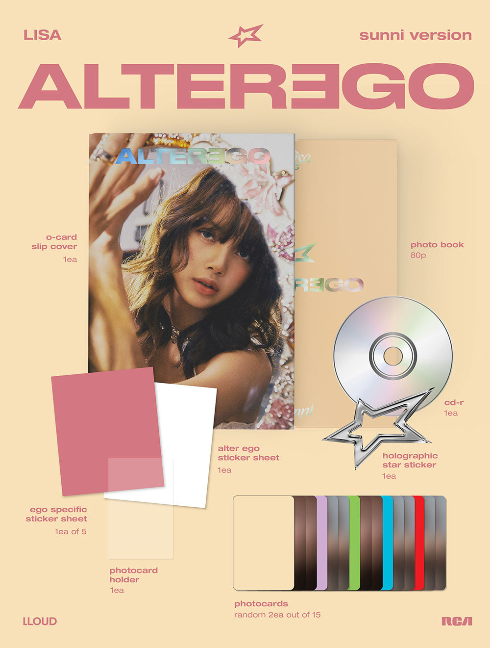 LISA - Alter Ego (Photobook Sunni)