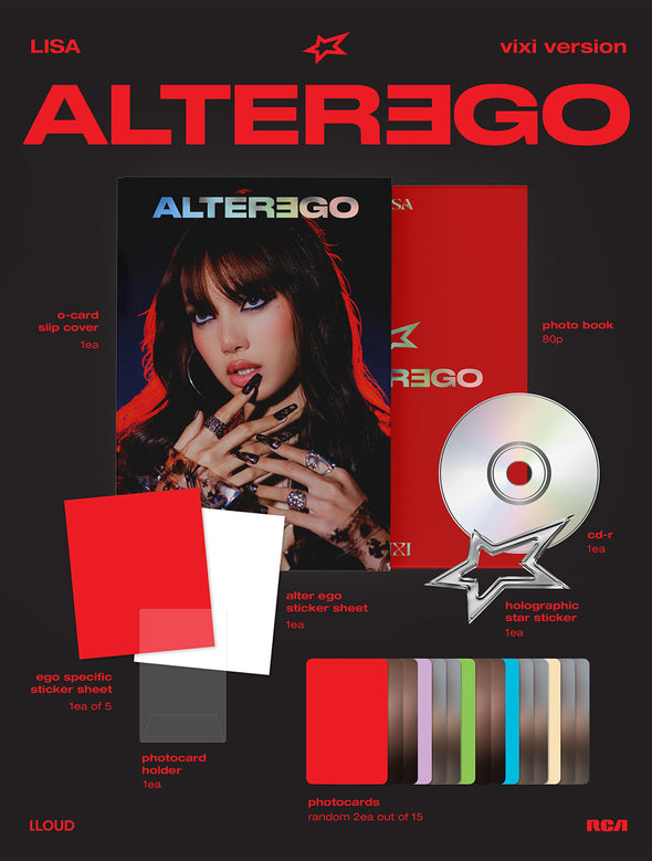 [PRE-ORDER] LISA - Alter Ego (Photobook Vixi)