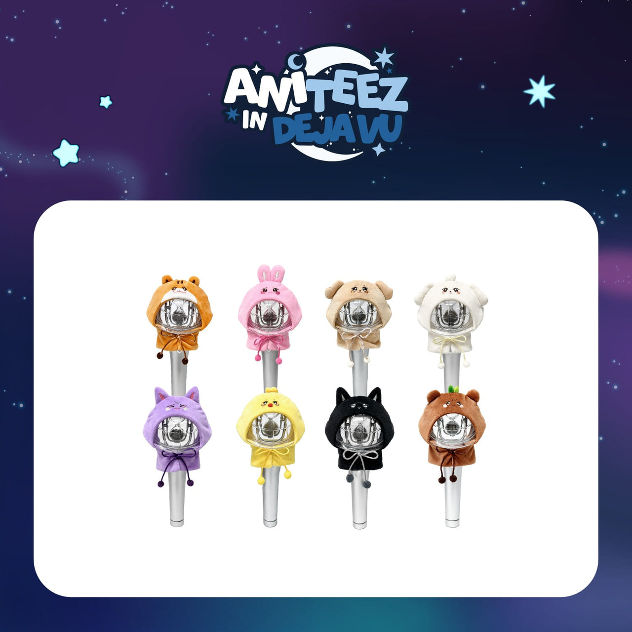 [PRE-ORDER] ATEEZ - ANITEEZ IN DEJA VU (Lightstick Cover)