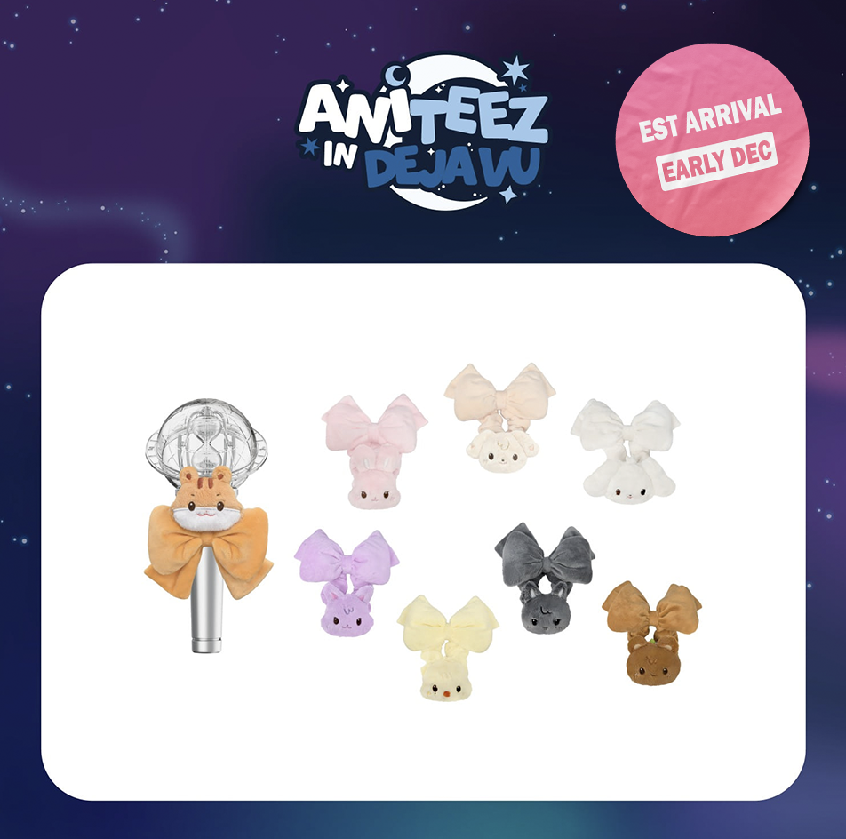 [PRE-ORDER] ATEEZ - ANITEEZ IN DEJA VU (TINY Lightstick Scrunchie)