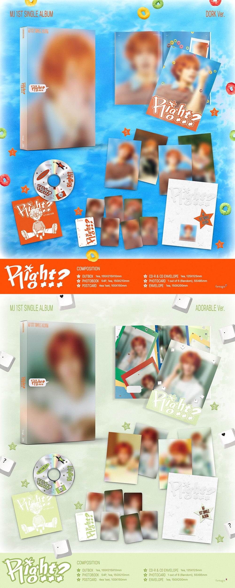 [PRE-ORDER] MJ (ASTRO) - Single Album 'RIGHT..?'