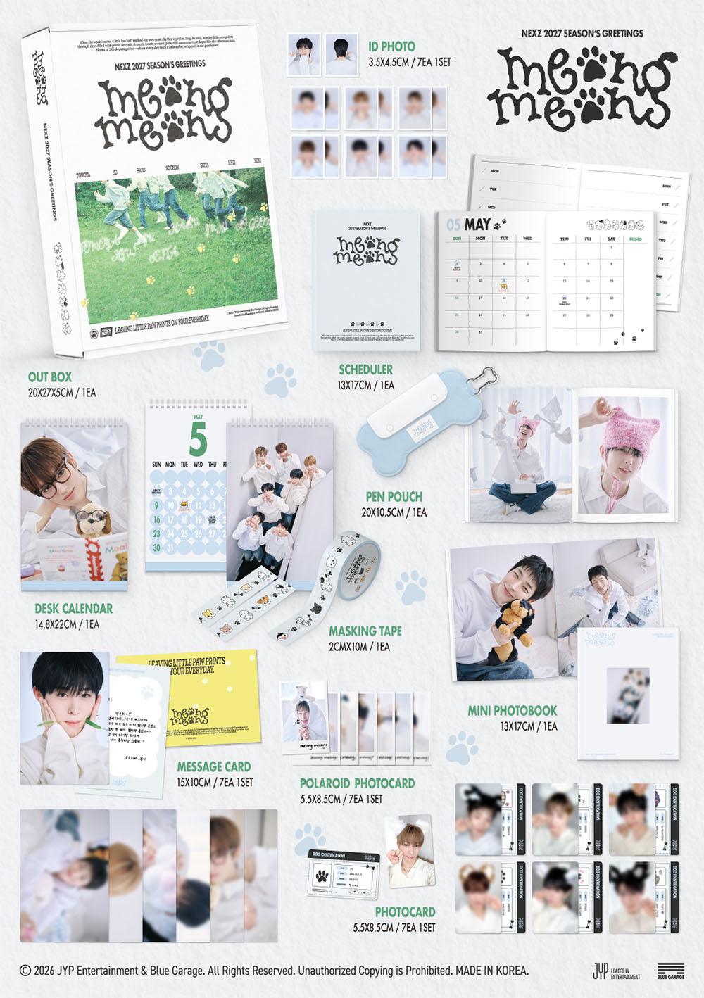 [PRE-ORDER] NEXZ - 2027 Season's Greetings