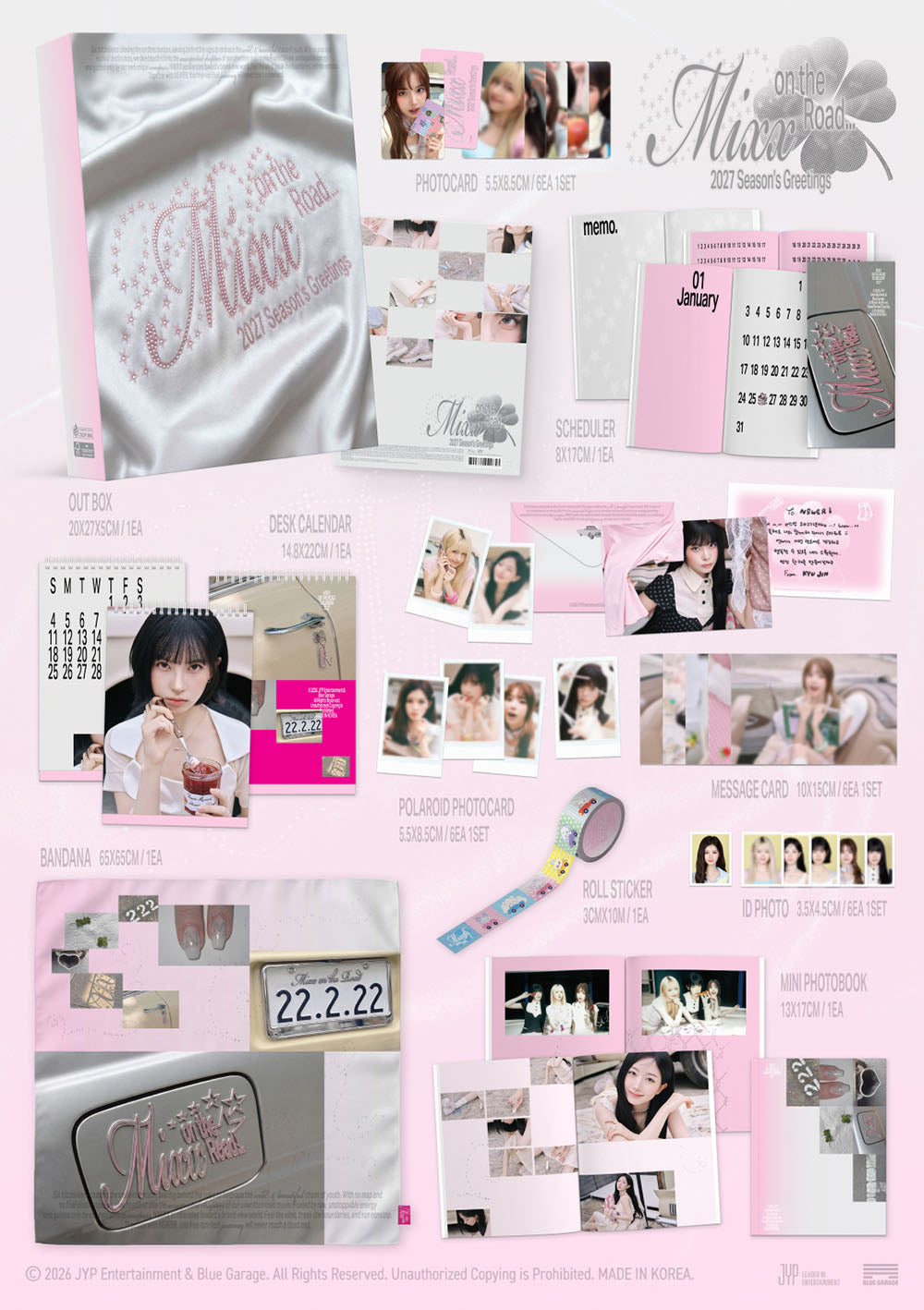 [PRE-ORDER] NMIXX - 2027 Season's Greetings
