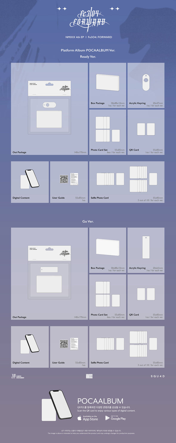 [PRE-ORDER] NMIXX - 4th EP 'Fe3O4: FORWARD' (Platform / POCAALBUM Ver)
