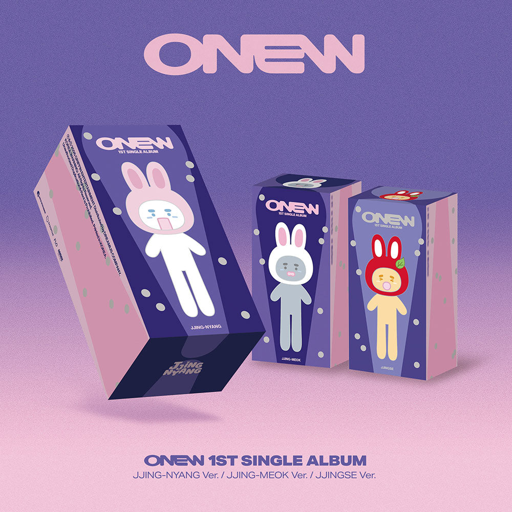 [PRE ORDER] ONEW - 1st Single Album '착각' (PLATFORM Ver.)