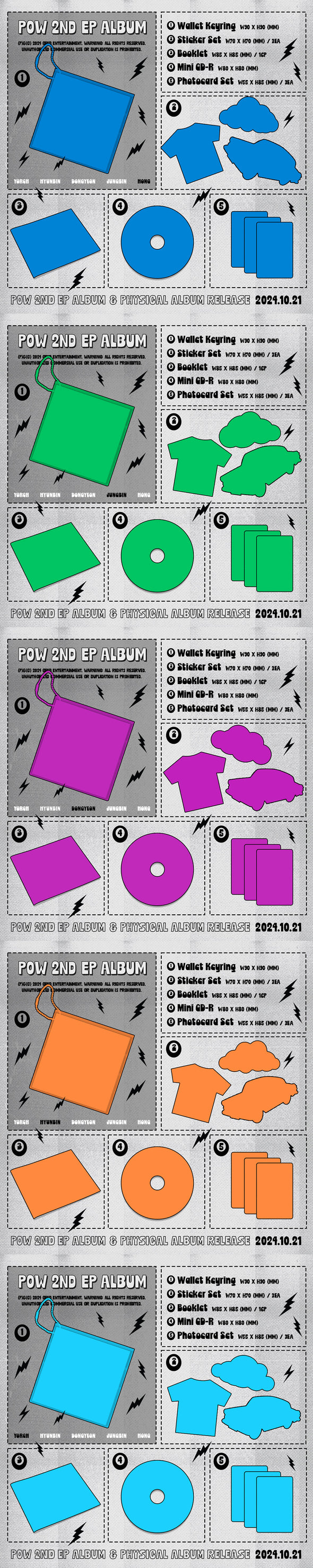 POW - 2nd EP Album