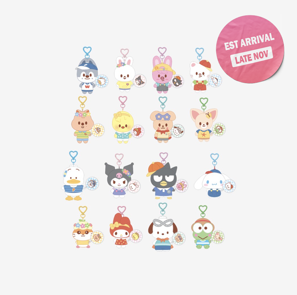 [PRE-ORDER] STRAY KIDS - SKZOO X SANRIO CHARACTERS OFFICIAL MD (10cm Plush Mini Picket Ver)