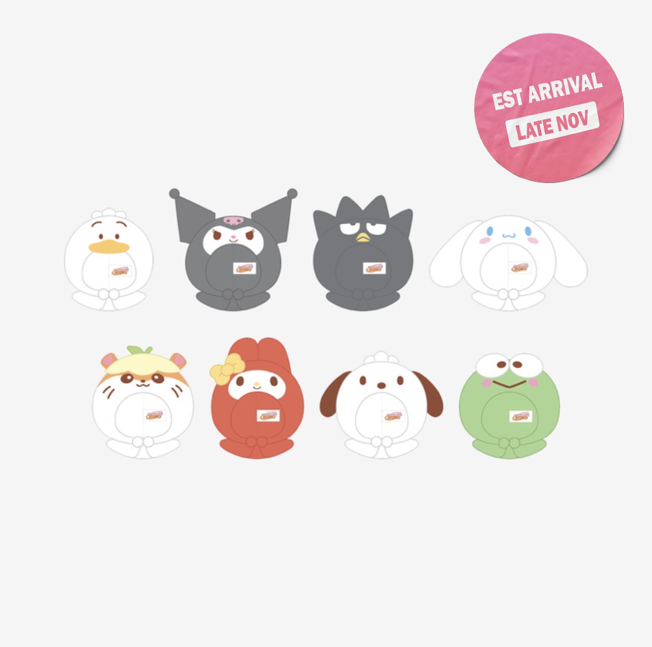 [PRE-ORDER] STRAY KIDS - SKZOO X SANRIO CHARACTERS OFFICIAL MD (10cm SKZOO Plush Outfit)