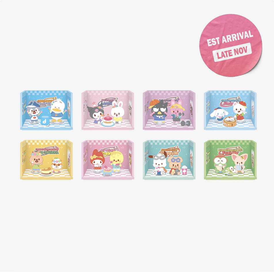 [PRE-ORDER]STRAY KIDS - SKZOO X SANRIO CHARACTERS OFFICIAL MD (Room Figure)