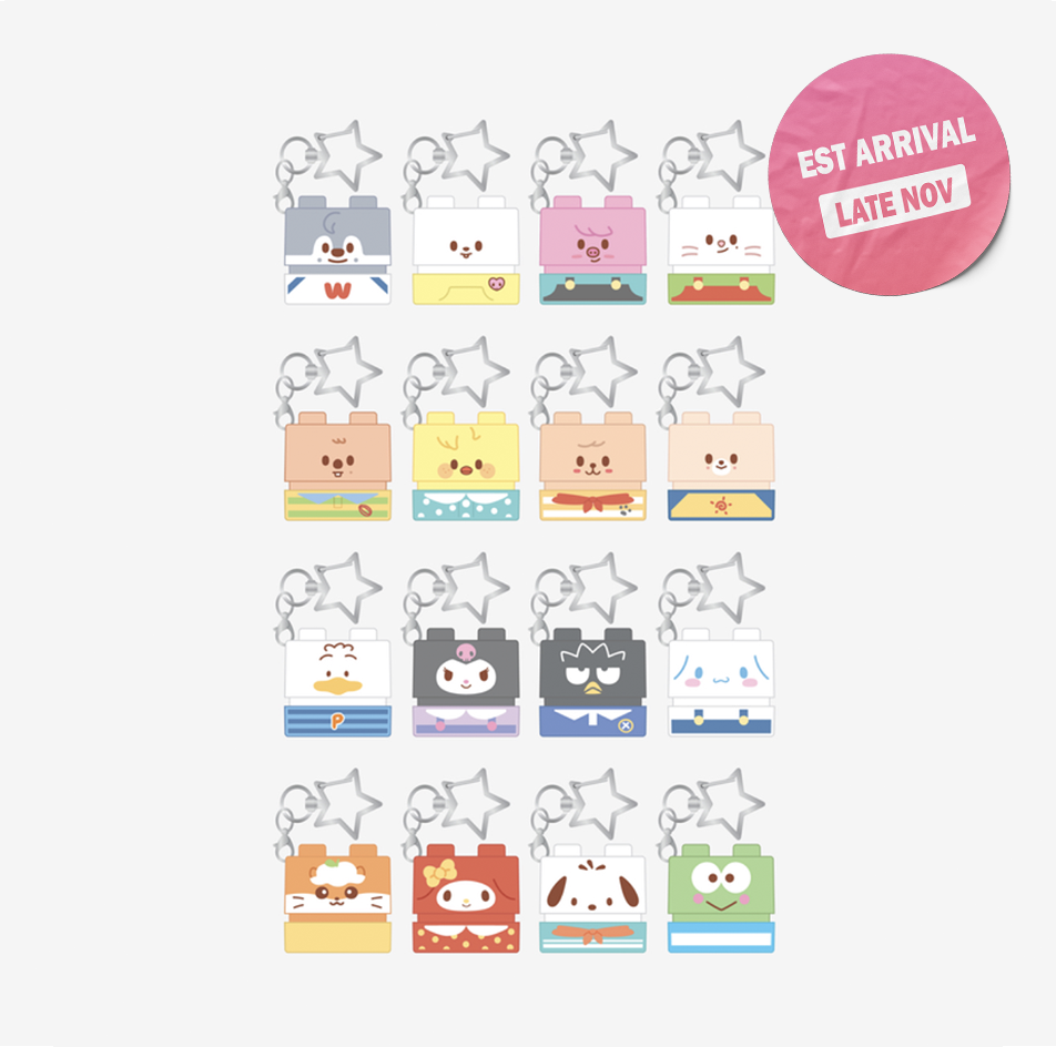[PRE-ORDER] STRAY KIDS - SKZOO X SANRIO CHARACTERS OFFICIAL MD (SECRET Block Stamp)
