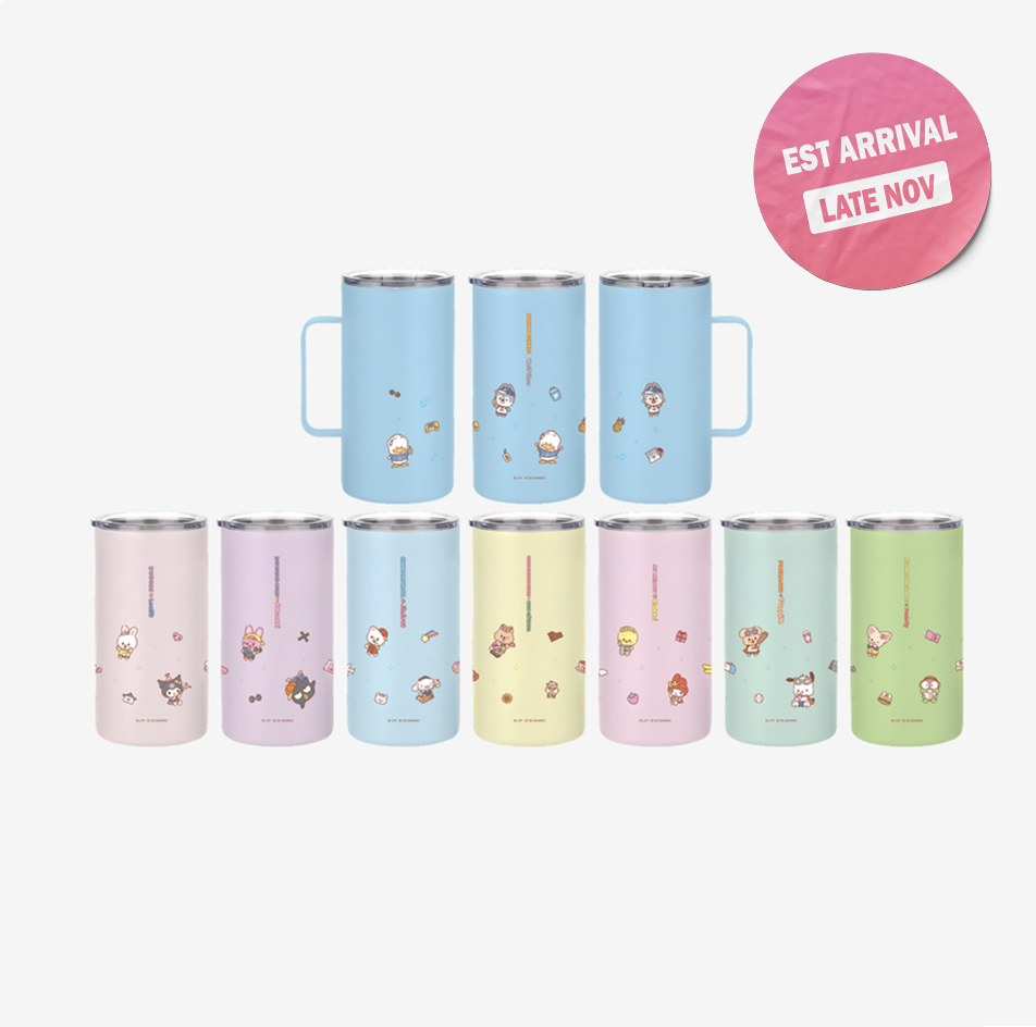 [PRE-ORDER] STRAY KIDS - SKZOO X SANRIO CHARACTERS OFFICIAL MD (Tumbler)
