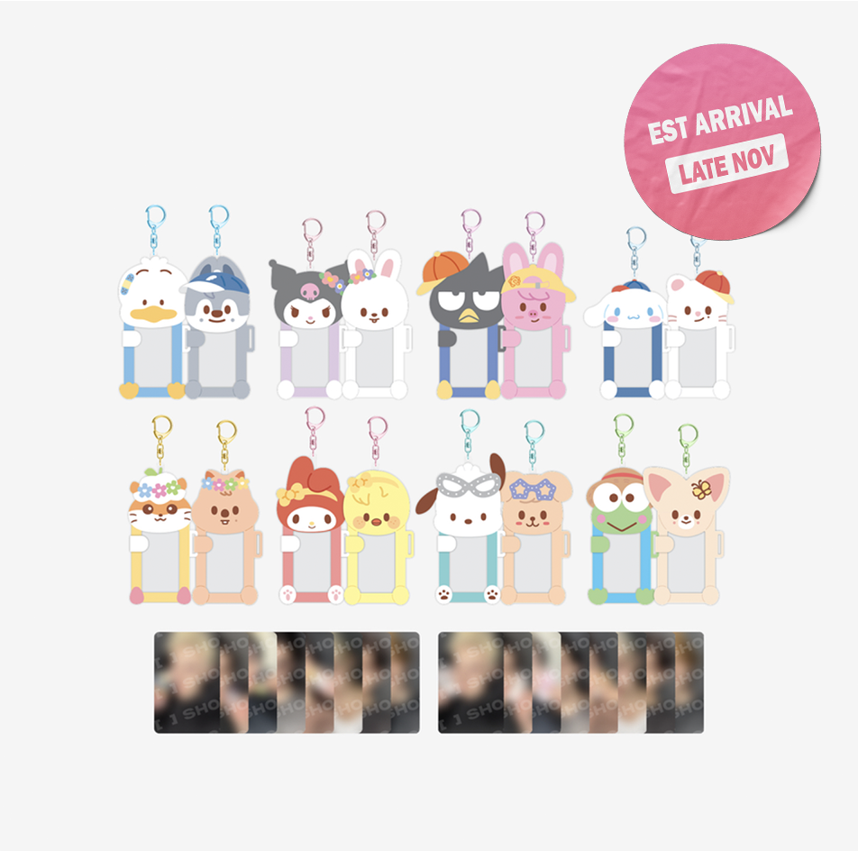 [PRE-ORDER]STRAY KIDS - SKZOO X SANRIO CHARACTERS OFFICIAL MD (Connecting Photocard Holder)