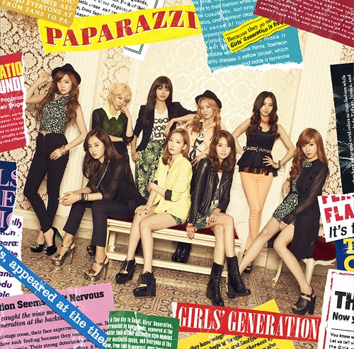GIRLS' GENERATION/SNSD - Japan Single 'PAPARAZZI'  (Regular Edition / Type B / Jacket B)