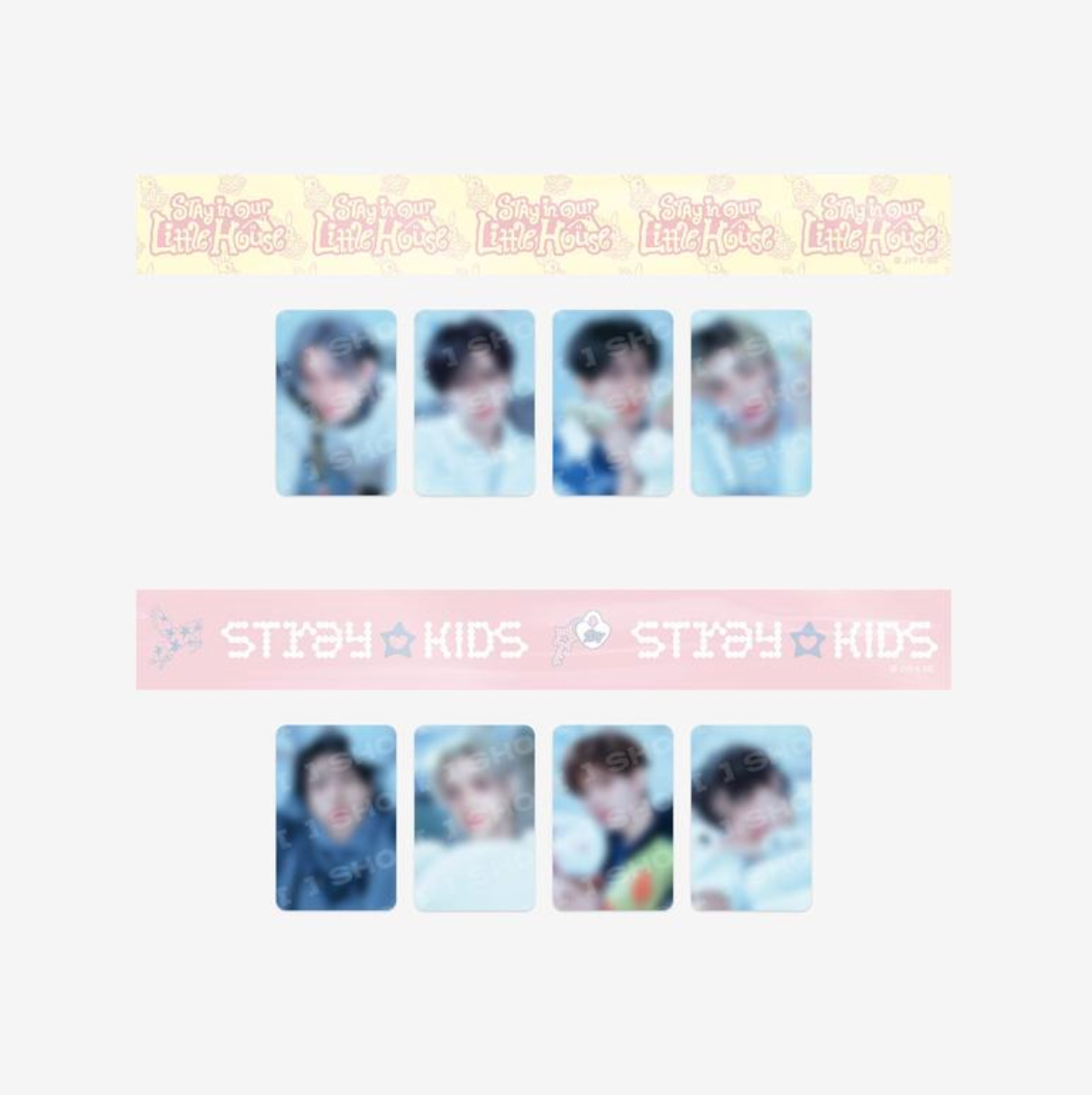 [PRE-ORDER] STRAY KIDS - 6TH FANMEETING MD 'STAY In Our Little House' (Box Tape Set)