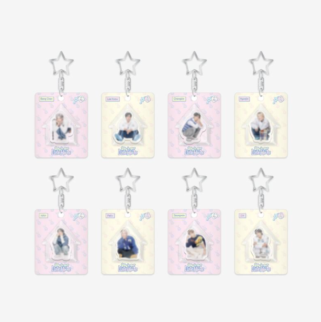 [PRE-ORDER] STRAY KIDS - 6TH FANMEETING MD 'STAY In Our Little House' (Mini Block Keyring)