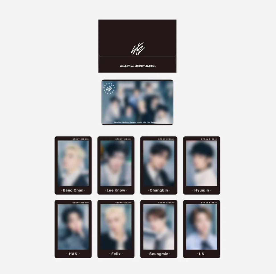 [PRE-ORDER] STRAY KIDS - World Tour ‘RUN IT JAPAN’ MD (Photocard Set)