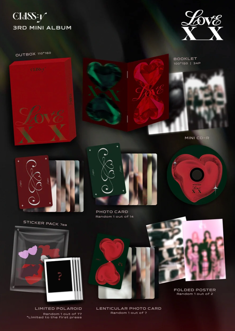 CLASS:Y 3rd Mini Album 'LOVE XX'