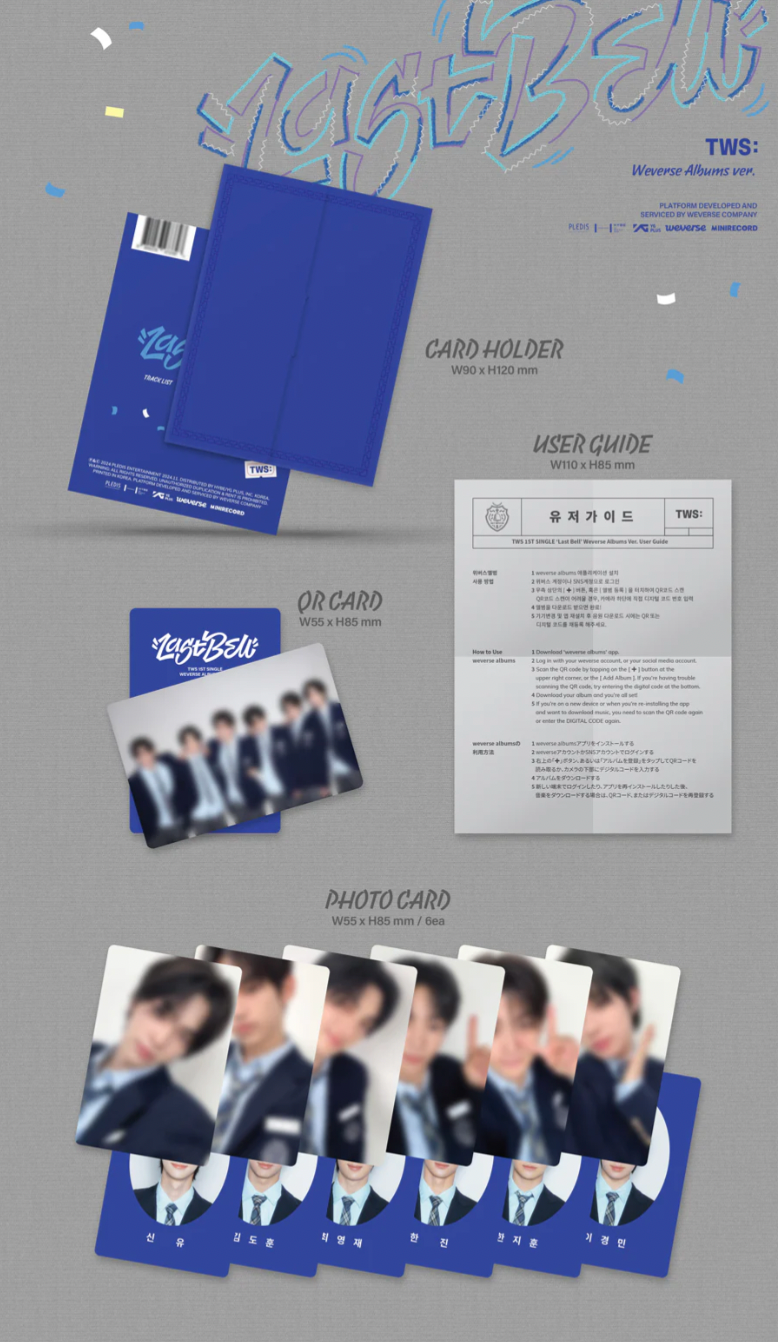 TWS 1st Single Album (WEVERSE version)