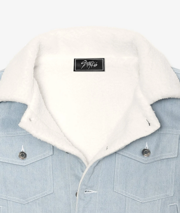 [PRE-ORDER] Stray Kids XMAS POPUP STORE 2024 - DENIM JACKET Produced by Felix