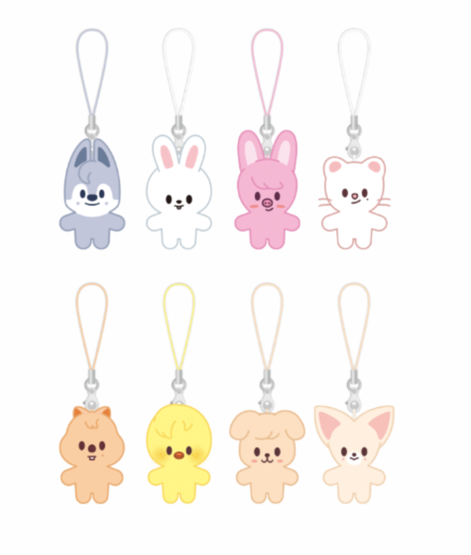 Stray Kids SKZOO KEYRING MICRO Ver - SKZ 5'CLOCK