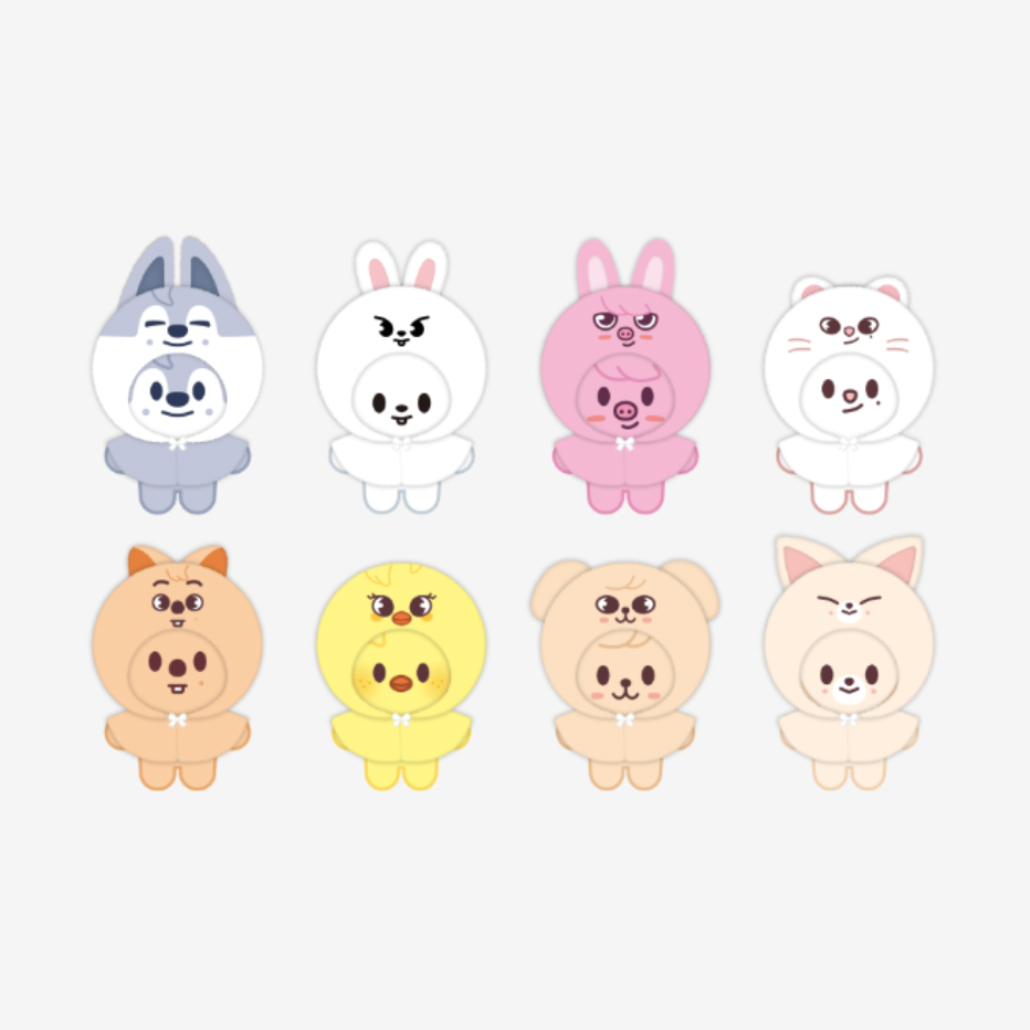 Stray Kids SKZOO 10CM PLUSH OUTFIT - SKZ 5'CLOCK
