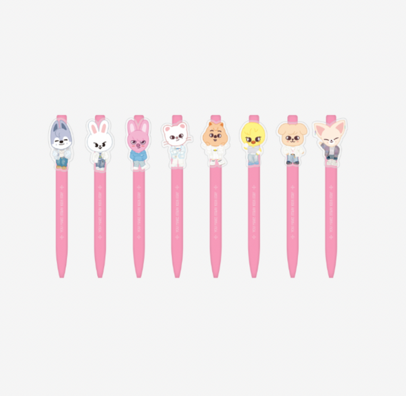 [PRE-ORDER] Stray Kids SKZOO CHARACTER GEL PEN - SKZ 5'CLOCK