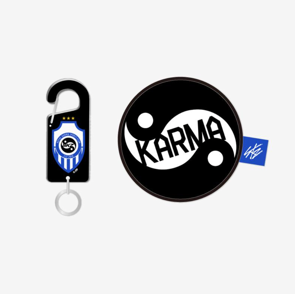STRAY KIDS - Acrylic Carabiner (KARMA POP UP STORE OFFICIAL MD)