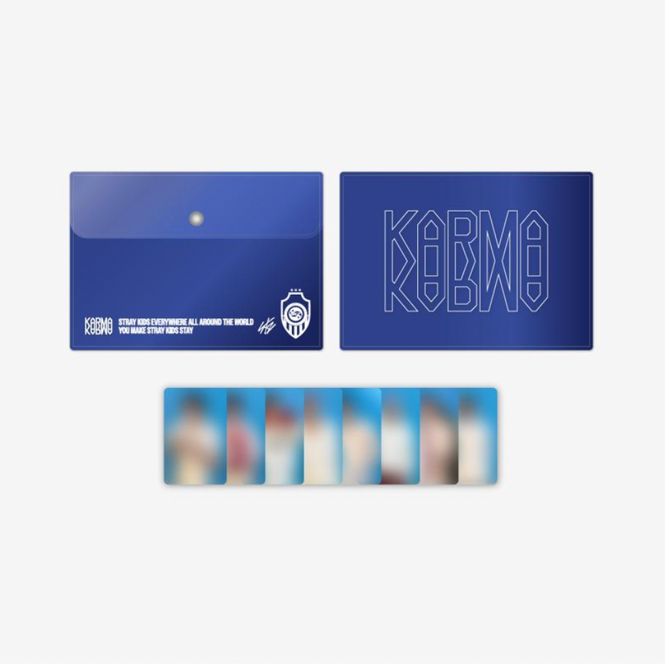 STRAY KIDS - PVC Pouch (KARMA POP UP STORE OFFICIAL MD)