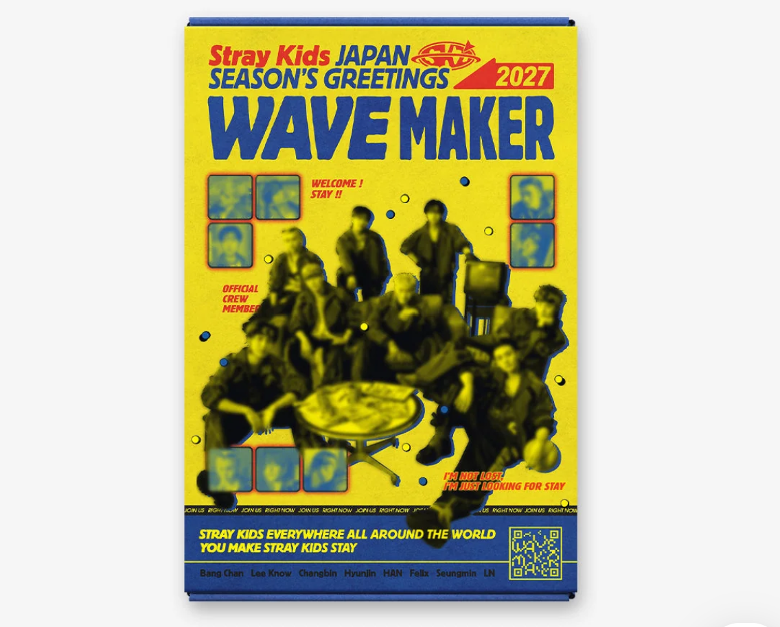 [PRE-ORDER] STRAY KIDS - JAPAN 2027 Season's Greetings 'WAVE MAKER'
